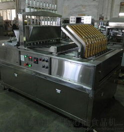 XRT 2014自动杏仁挞注芯机产品图片展示 - 江门市蓬江区杜阮万胜食品机械厂